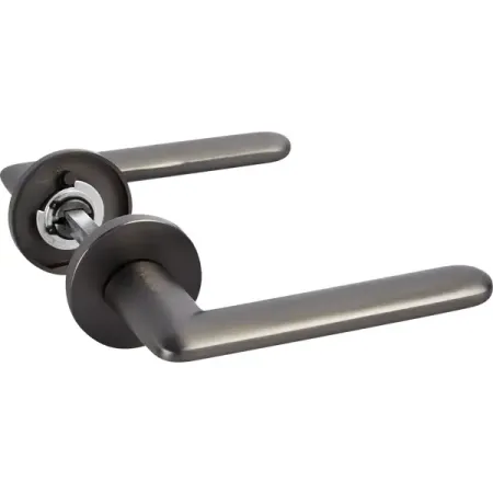 Дверные ручки Puerto Ристретто без запирания цвет матовый черный никель насадка распылитель для крана матовый никель abs