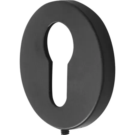 Накладка на цилиндр Puerto Slim ET AL 06 B 45x45 мм цвет черный 2 шт.