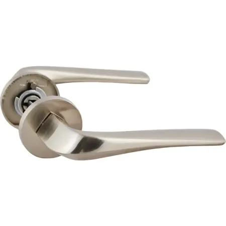 Дверные ручки Puerto Соффиони без запирания цвет матовый никель дверные ручки для tesla model 3 y juniper антифриз наклейки на ручку накладка морозостойкая дверная ручка из абс пластика 4 шт 2017 2023