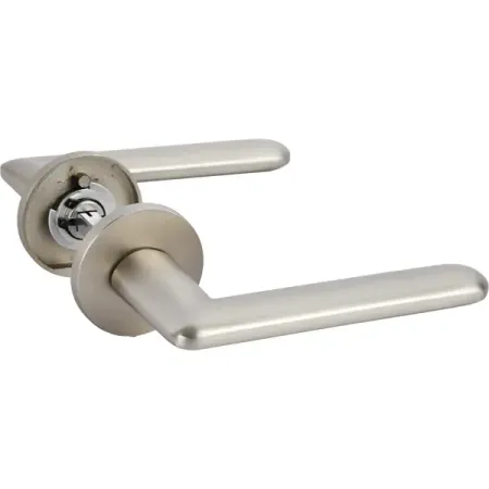 Дверные ручки Puerto Ристретто без запирания цвет супер матовый никель дверные ручки для tesla model 3 y juniper антифриз наклейки на ручку накладка морозостойкая дверная ручка из абс пластика 4 шт 2017 2023