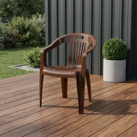 Кресло №5 Комфорт-1 54x53.5x78 см полипропилен шоколадный ошейники шлейки rogz поводок перестежка alpinist шоколадный юар xl