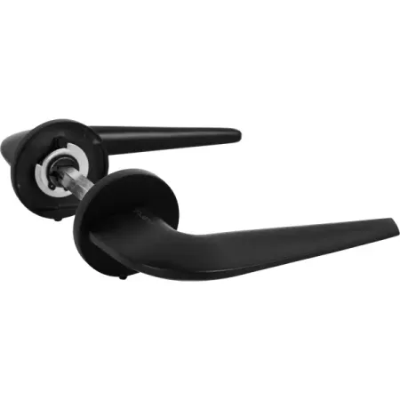 Дверные ручки Puerto Slim Макиато без запирания цвет черный