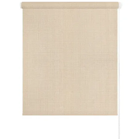 Штора рулонная блэкаут Импульс 50x175 см цвет бежевый