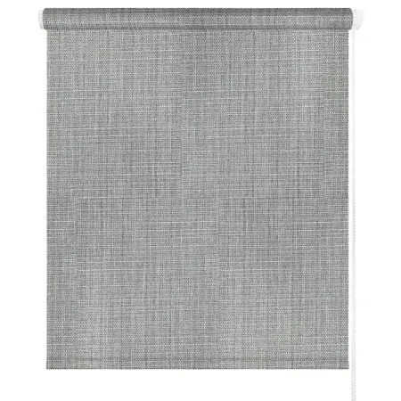 Штора рулонная блэкаут Импульс 70x175 см цвет темно-серый