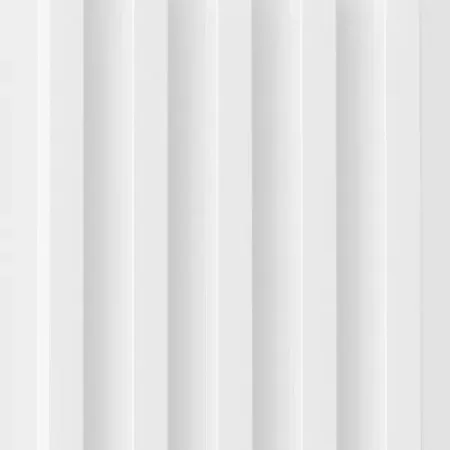 Панель МДФ Natur рейки белые 2760x122x12 мм 0.4 м²