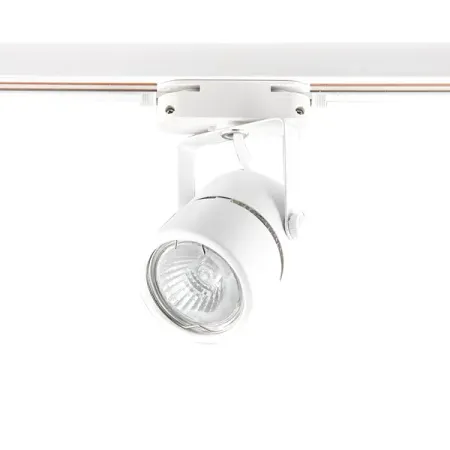 Трековый светильник Volpe Q321 под лампу GU10 50 Вт 10 м² цвет белый