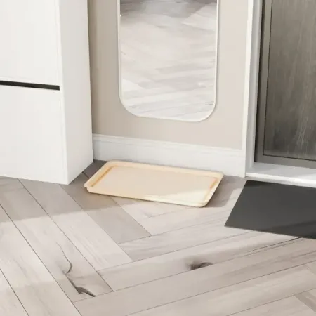 Лоток универсальный полипропилен Лон 31x51 см цвет бежевый