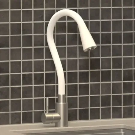 Смеситель кухонный Osgard общая высота 40 см цвет белый