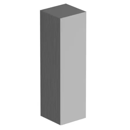 Пенал для ванной AM.PM Struktura 109x30 см МДФ/эмаль цвет графит