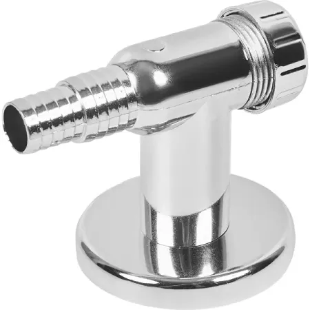 Обратный клапан для стиральной машины Masterprof пластик хромированный