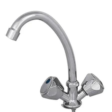 Смеситель кухонный София общая высота 9 см цвет хром