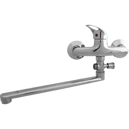 Смеситель для ванны Соло однорычажный универсальный цвет хром распылитель для сада talk satisfied латунный 1 4 1 2 1 2 3 отверстия