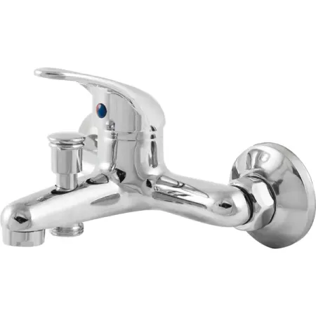 Смеситель для ванны однорычажный с лейкой и шлангом цвет хром распылитель для сада talk satisfied латунный 1 4 1 2 1 2 3 отверстия