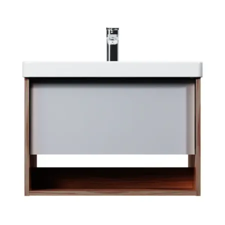 Тумба под раковину подвесная AM.PM Stern 60 см 1 ящик цвет орех тумба boss classic monolit латте орех селект