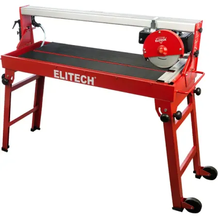 Плиткорез сетевой Elitech ПЭ 1000/92Р, 1000 Вт, толщина реза 36 мм линейная направляющая mgn7 mgn9 mgn12 mgn15 100 1000 мм с кареткой