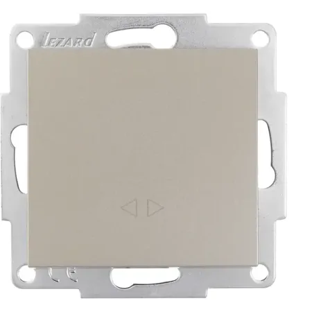 Выключатель промежуточный встраиваемый Lezard Vesna 742-3788-107 1 клавиша цвет титан марина анатольевна капралова устройство и эксплуатация релейной защиты в системе тягового электроснабжения