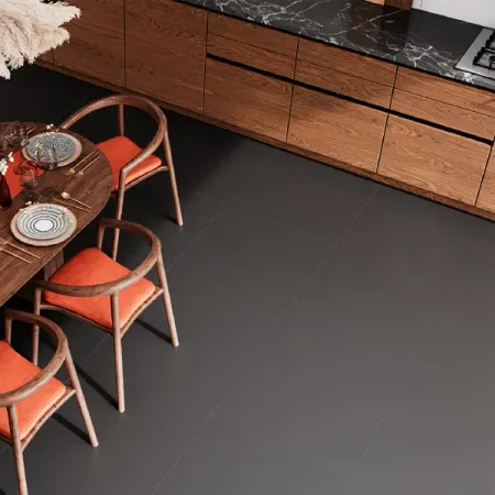 Керамогранит Alma Ceramica Twin 60x60 см 1.8 м² матовый цвет черный