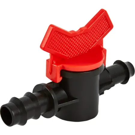 Кран стартовый для ПНД трубки BOUTTE, 16 мм кольцо для крепления трубки