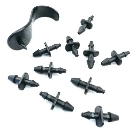 Старт коннектор/заглушка BOUTTE 3-4мм 10 шт, дырокол в комплекте фигурный дырокол cjec 1 5 см