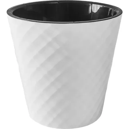 Горшок цветочный Ingreen Manhattan ø16 см v1.6 л пластик белый