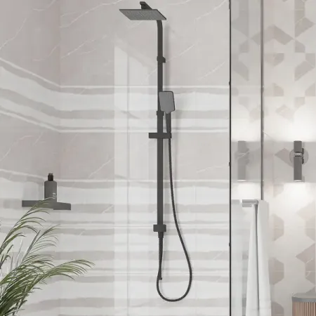 Плитка настенная Керамин Астория 3Д тип 1 40x27.5 см 1.65 м² глянцевая цвет бежево-белый