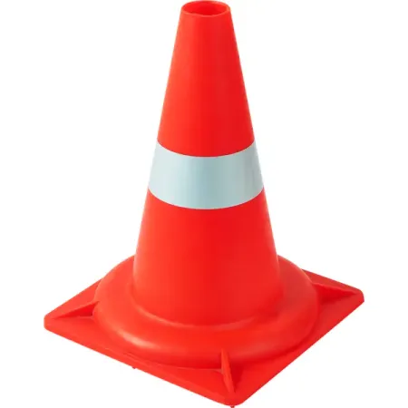 Конус дорожный 320 мм красно-белый