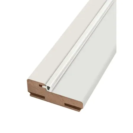 Комплект дверной коробки Трилло/Пьемонт телескопический 2100x70x32 мм Hardflex ламинация белый жемчуг (2.5шт.)