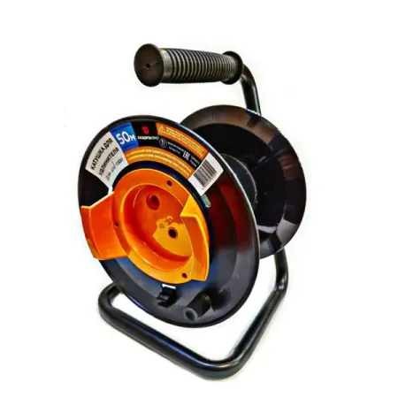 Катушка для смотки кабеля Защита Про цвет черно-оранжевый катушка зажигания seekpro для бензопил sachs dolmar