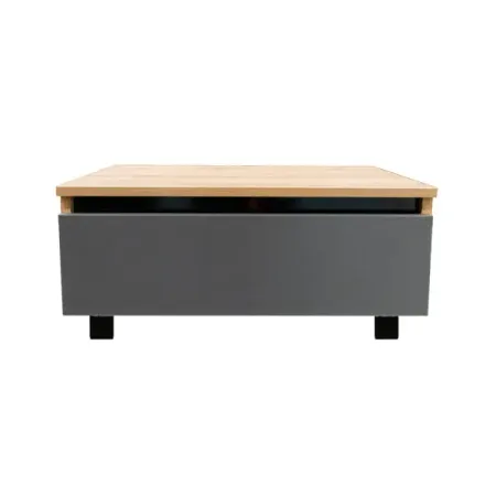 Тумба под раковину напольная Турин-60 MF 60 см цвет дуб вотан/темно-серый