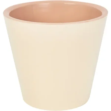 Горшок цветочный Ingreen London ø12.6 h11.3 см v1 л пластик сливочный поликарбонатная форма для шоколада fuleier в форме кролика