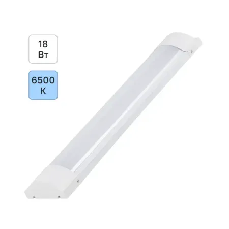 Светильник линейный светодиодный Gauss WLF-4 585 мм 18 Вт холодный белый свет рассеиватель для фонаря convoy белый красный