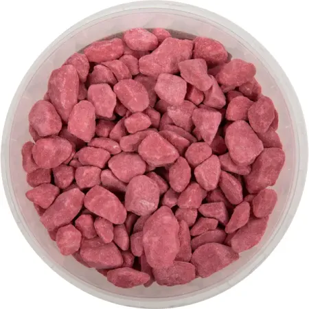 Декоративная мраморная крошка малиновая 500 г