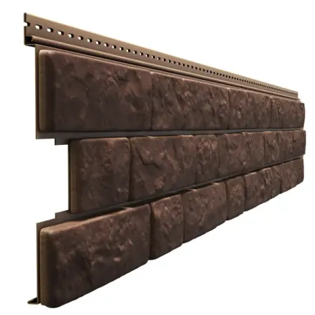 Сайдинг виниловый Döcke Bergart Камень 1.8 м Кедровый орех 0.52 м² мед очный кедровый бор таежный 245 г