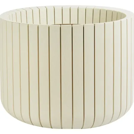 Кашпо Idea Шато ø38 h30 см v29 л полипропилен белый