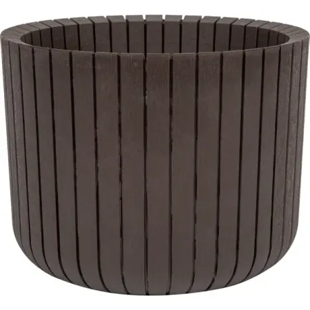 Кашпо Idea Шато ø25 h20 см v8 л полипропилен коричневый