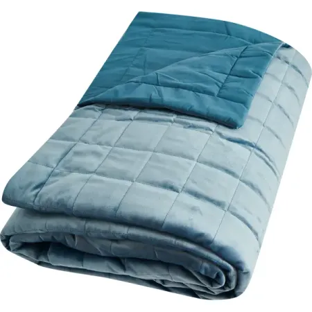 Покрывало Inspire Velvet Etna 220x240 см велюр цвет синий рождественские наволочки полиэстер велюр 45x45 см