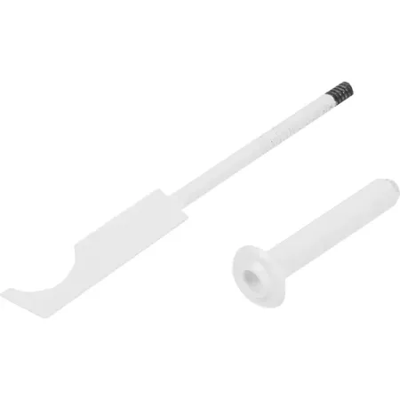 Кронштейн для радиатора Твек RS 10x220 мм настенный белый