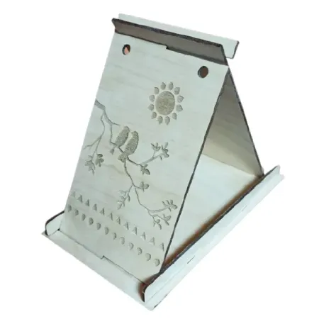 Кормушка-шалаш для птиц Раскраска 135x170x215 мм дерево