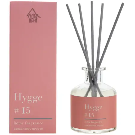 Ароматический диффузор Arida Home Hygge #15 Сандаловое дерево 50 мл