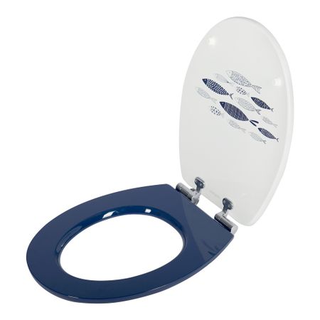 Сиденье для унитаза Wirquin Сардины МДФ с микролифтом (20722979) силиконовые подъемники для крышки унитаза