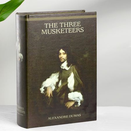 Шкатулка Glasar в виде книги коричневая 19х7х27 см