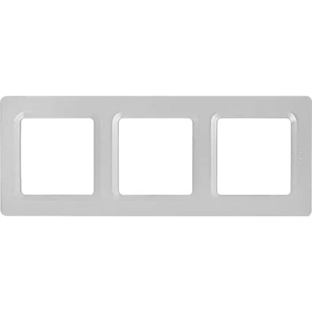 Рамка для розеток и выключателей Lexman Lilian Modern 3 поста цвет алюминий введение в современную жидкостную атографию