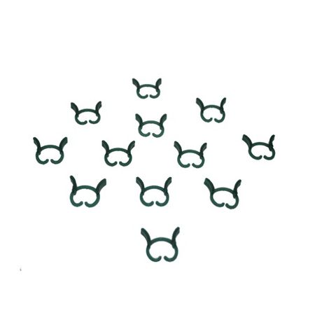 Зажим ПО ЛЗП Для Растений 2См Зеленый