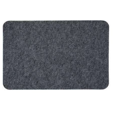 Коврик грязезащитный ФлорТ латекс Офис 60х40 см серый лоток вертикальный офис