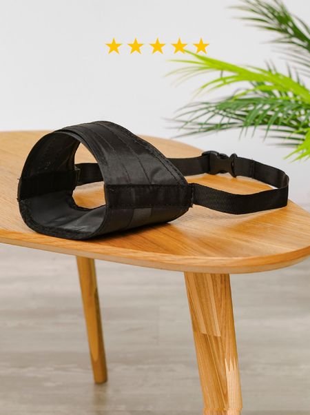 Ошейники, шлейки Yami Yami амуниция Намордник дышащий, нейлоновый, для собак малых пород, регулируемый 19-27 см (№4)