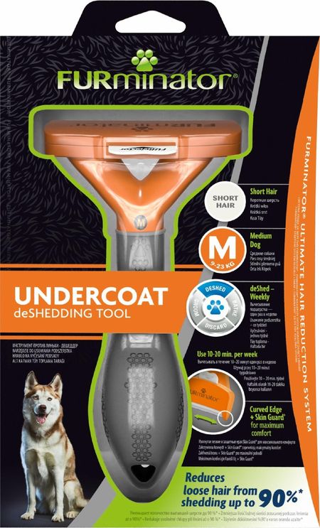 Для дома FURminator Фурминатор M: для средних собак с короткой шерстью (226 г)