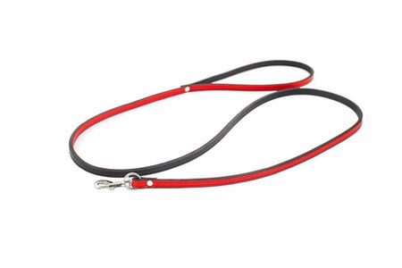 Ошейники, шлейки Yami Yami амуниция Двухслойный кожаный поводок 