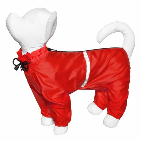 Одежда Yami-Yami одежда Дождевик для собак малых пород, на девочку (коралловый) (№2)