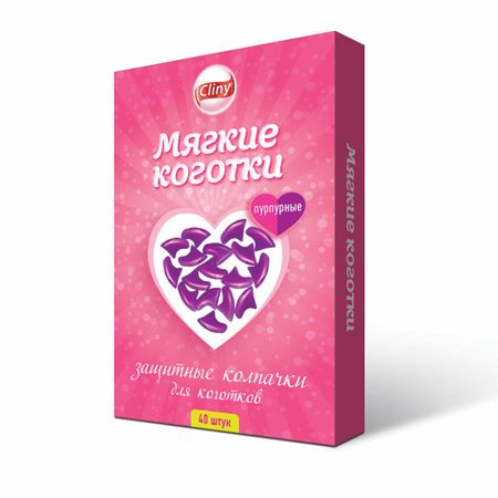 Антицарапки Cliny Колпачки на когти для кошек 