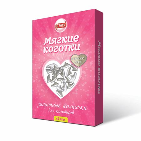 Антицарапки Cliny Колпачки на когти для кошек 